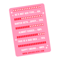 He's not her type..  Sticker