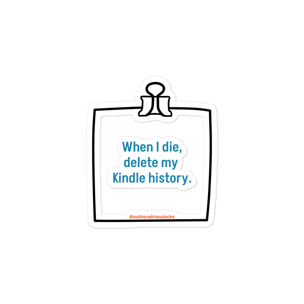 History Sticker – Adriana Locke Store